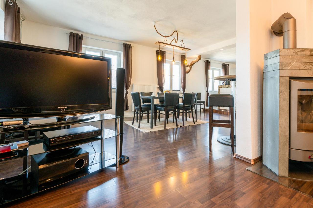 Ferienwohnung Fischach Ngoại thất bức ảnh
