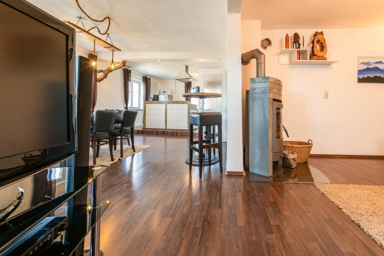 Ferienwohnung Fischach Ngoại thất bức ảnh